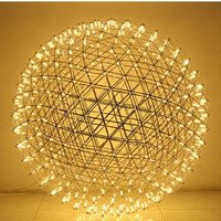 Vente chaude Led Plafonnier Style Moderne Escaliers Sparkle Ball Lampes pour Boutique Magasin Restaurant Centre Commercial