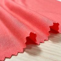ANONO Fabricants Stock Direct Lots Rayonne Spandex Tissu Tricoté Teint en Jersey pour T-shirt Tissus Textiles