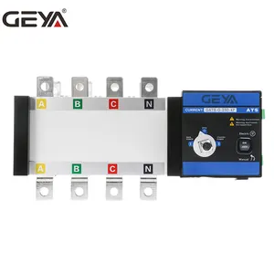 GEYA best sellers Generator 2020 2021 CE CB certified electrical automatic transfer switch 3200A 250A ATS dual power controller