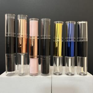 <span class=keywords><strong>ISMAN</strong></span> Rose Gold Blue Dual 2 en 1 Stick Correcteur et Contour, Emballage Vide Double Face pour Gloss et Rouge à Lèvres, Tube 4ml 10ml - Product Image 1