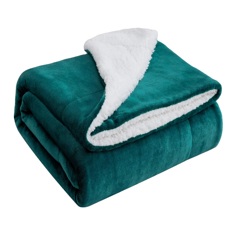 Faux Fur Plush Fleece Throw Shaggy