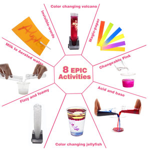 Juguetes de ingeniería científica, gran oferta, juguete educativo diy para niños, kit de proyecto de ciencia de juguete de química que cambia de color - Product Image 4