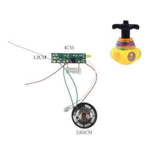 <span class=keywords><strong>Toupie</strong></span> musicale lumineuse personnalisée KY, jouet vibrant pour enfants, carte <span class=keywords><strong>de</strong></span> <span class=keywords><strong>circuit</strong></span> imprimé PCBA, jouets pour enfants - Product Image 1