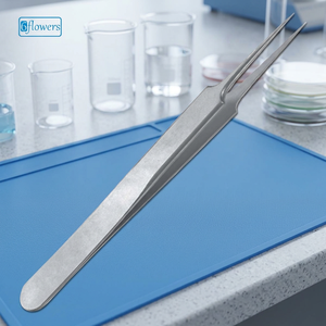 Pinces Dumont (Style 5, Pointe Super Fine) en Acier Inoxydable, Instrument Manuel pour Opérations de Précision, Classe I Certifié CE - Product Image 4