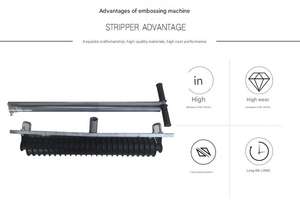 Outils manuels pour la création de lignes sur surfaces en béton et l'embossage de terres rugueuses - Product Image 2