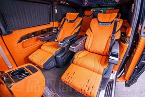 Nuevos Asientos de Capitán Personalizados de Lujo Estilo <span class=keywords><strong>Maybach</strong></span> para Furgoneta Vito W447 Sprinter Van Clase V - Product Image 5
