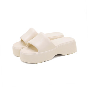 Sandalias de Plataforma para Mujer, Estilo Europeo Americano, Inspiradas en Instagram, Casuales de Verano, Rojas, sin Talón, para Exteriores - Product Image 5