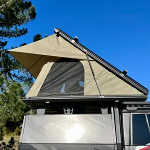 Tenda da tetto per auto da campeggio tenda da tetto per auto con guscio rigido