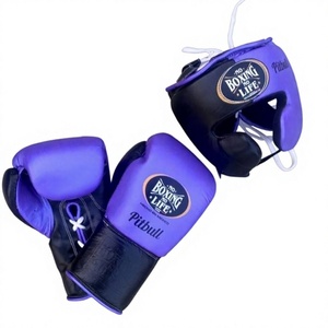 Guantes de Entrenamiento y Sparring Blue Gold MMA No Boxing No Life, Personalizables, de Cuero Genuino, Ligeros, con Cierre de Cordones, Equipo Deportivo - Product Image 5