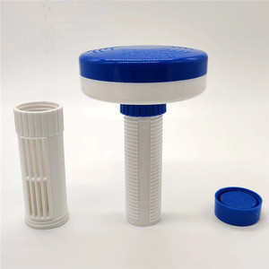 Distributeur flottant de comprimés pour spa, désinfectant au chlore et au <span class=keywords><strong>brome</strong></span>, produit chimique automatique pour piscine, peut contenir des comprimés de 1 pouce - Product Image 2
