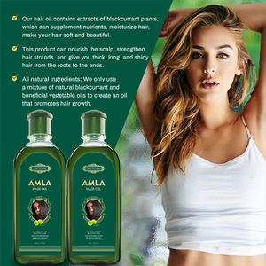Özel etiket nemlendirici <span class=keywords><strong>Amla</strong></span> saç yağı hint ve doğal bakım Gooseberry yağı uzatma organik saç tedavisi - Product Image 6