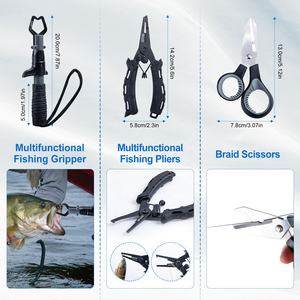 <span class=keywords><strong>Canne</strong></span> à pêche et moulinet <span class=keywords><strong>Goture</strong></span> Combos-2pcs <span class=keywords><strong>canne</strong></span> à pêche télescopique + 2 moulinets avec sac de transport Kit de moulinet à <span class=keywords><strong>canne</strong></span> télescopique - Product Image 5