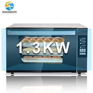 Four de boulangerie commercial grande capacité 3 plateaux marqueur de gâteau horizontal contrôle numérique cuisson par convection électrique nouvelle farine de maïs - Product Image 3