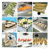 Multifunctionele Cassave- en Aardappelwafelsplitsende, -snijdende en -scheidende machine, fruit-, sinaasappel-, citroen- en appelscheidingsmachine met transportband