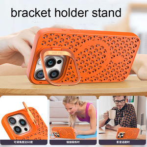 Nueva funda magnética para teléfono con disipación de calor, soporte de silicona TPU, funda trasera para <span class=keywords><strong>iPhone</strong></span> 15 14 Pro 13 12 <span class=keywords><strong>11</strong></span>, fundas para móviles - Product Image 5