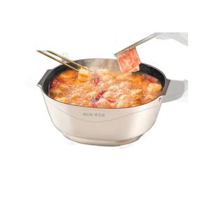 AUX <b>Electric</b> Multi Functional Cooker 6.1-10L Aluminum Alloy Liner Safety Auto Off Mechanical Control Steam Pot - Product Image 6