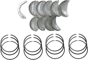 Juego de Anillos de Pistón (1 Cilindro) Estándar Compatible con Komatsu 6142-32-2020 para Maquinaria de Construcción - Product Image 3
