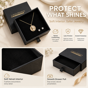 Caja de Cartón Rígido Personalizada con Cierre Magnético y Cinta para Joyería y Embalaje de Ropa de Lujo Bee, para Reconocimiento de Marca - Product Image 2