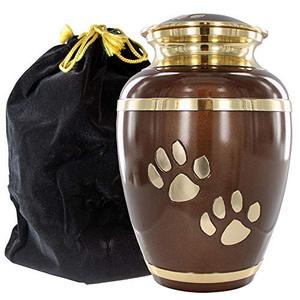 <b>Urn</b> for <b>Pet</b> Ashes Paw Print <b>Urns</b> for Animals Metal Size Customized Wholesale Funeral Supplies Decorative <b>Pet</b> <b>Urns</b> - Product Image 2