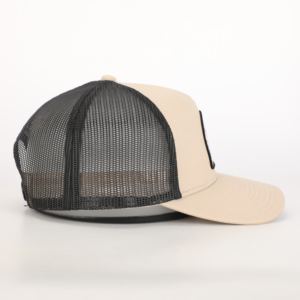 OEM Custom High Quality 5-Panel Mesh Cap Sports and Outdoor Trucker Hat for Beach Fishing With Embroidery <b>Patch</b> Logo-Wholesale - Product Image 4