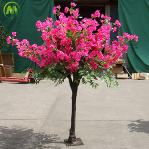 Nouvelle arrivée artificielle Bougainvillier fleur arbre bonsaï personnalisé fleur artificielle pour la décoration de fête de mariage - Product Image 1
