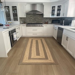 Tapis en <span class=keywords><strong>sisal</strong></span> naturel en rouleau, surface compacte, style moderne, fibre naturelle pour <span class=keywords><strong>salon</strong></span> - Product Image 1