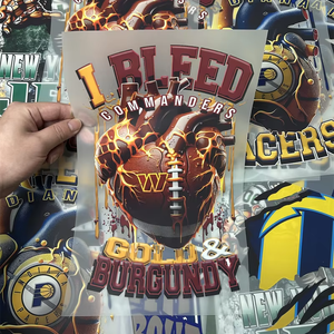 Adhesivo de transferencia DTF personalizado al por mayor, etiqueta de transferencia de calor de plastisol, transferencia de vinilo para planchar, transferencia de impresión para <span class=keywords><strong>ropa</strong></span> <span class=keywords><strong>NFL</strong></span> - Product Image 3