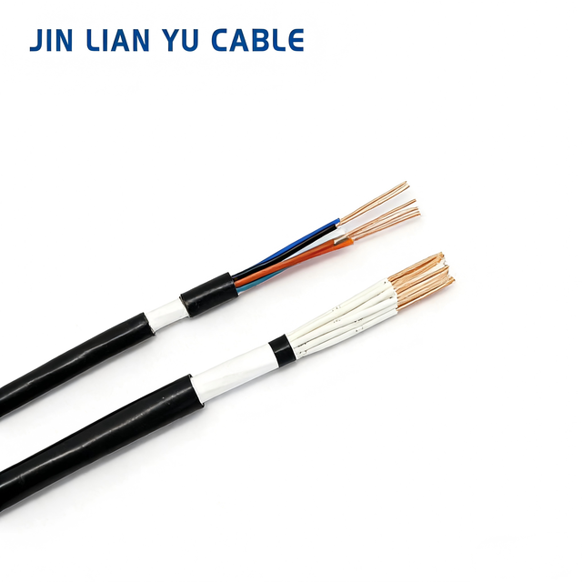 High-Performance Copper Conductor Control Power Cable CNAS PVC KVV Model Low Voltage 750V 0.5-10mm Mining Underground Use
