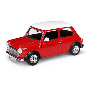 Bimigo 1:24 para <span class=keywords><strong>Mini</strong></span> <span class=keywords><strong>Cooper</strong></span> 1969, modelo de coche de aleación metálica con control de la fuerza, embalaje en caja de color, 14 años y más, venta al por mayor - Product Image 5