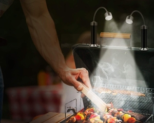 Luz de parrilla de barbacoa SEB para parrilla de exterior, luces Led superbrillantes para barbacoa, accesorios para parrilla de fumador <span class=keywords><strong>Traeger</strong></span> Pit Boss - Product Image 2