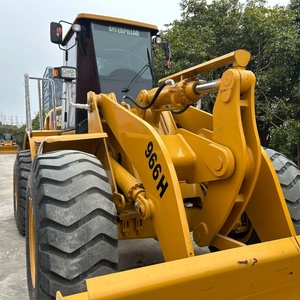 Used Caterpillar 966H Retro-Excavator 24Ton Capacity Original Mini Front <b>Loader</b> for CAT Backhoe <b>Loader</b> 966F Cat966H Engine Pump - Product Image 6