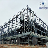 Structure en acier robuste et durable, atelier moderne, entrepôt, bâtiment préfabriqué, fourniture sur mesure selon le design