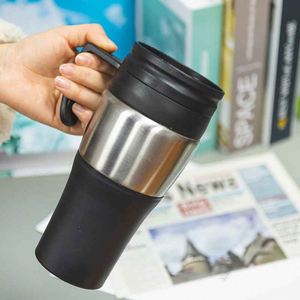 Carafe isotherme moderne en acier inoxydable, anti-fuite et portable - Product Image 4