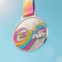 Médaille de sport 2026 Marathon Hengshun, Médaille en métal, Médaille de course amusante, Trophée