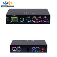 Contrôleur de lumière de scène 1U pour DJ et discothèque, 16 ports ArtNet vers DMX512, prolongateur de réseau 16 univers, compatible RDM