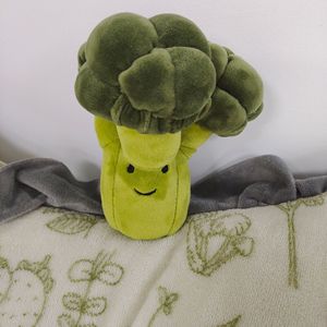 Nouvelle série de légumes : Adorables petits brocolis en peluche pour les <span class=keywords><strong>bros</strong></span>, jouet en éponge rembourré pour enfants, cadeau d'anniversaire - Product Image 1