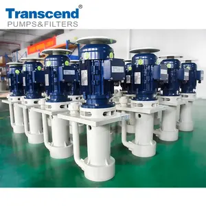 Transcend CSH High Pressure Rundry Bomba Series Corrosion Resistant Industrial Chemical Vertical Centrifugal immersed Pump