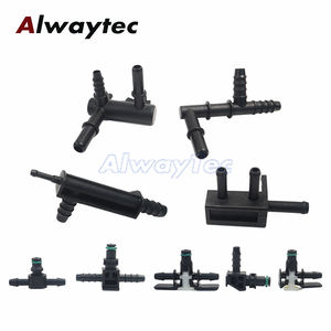 FB-serie railinjector retourolie terugstroom kunststof T-stuk L/T-type connector voor 110-serie injectiekleppen - Product Image 3