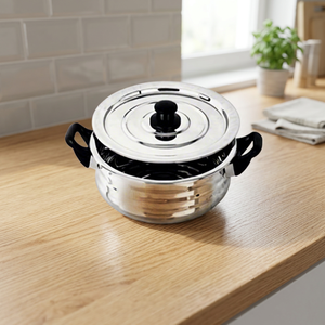 Couvercle de casserole de cuisson et de service haut de gamme, classique, écologique, en acier inoxydable, robuste, avec fond en <span class=keywords><strong>cuivre</strong></span>, compatible induction et passe au lave-vaisselle - Product Image 3
