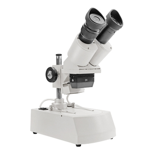 2 lampade S-20-2L microscopio Stereo binoculare 20X/40X con lampada incidente e trasmessa - Product Image 2