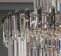Lustre moderne en cristal pour plafond d'escalier, éclairage gris fumé, lampes suspendues à LED pour escaliers, salle à manger, salon, hôtel, villa