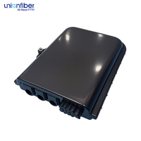 Caja NAP 1x8 de Fibra Óptica Impermeable FTTH, Caja NAP 1x8 Desbalanceada, Caja de Distribución de Fibra Óptica, Caja NAP de 8 Puertos