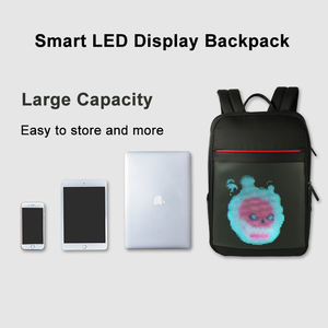 Neue Verkäufe von Frauen Männer Kinder Led Schult asche Fabrik Licht <span class=keywords><strong>Promotion</strong></span> Reiten Reiten Mobile Werbung Rucksack Bluetooth - Product Image 6