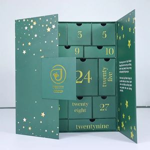 Boîtes cadeaux de Noël personnalisées avec logo, vente chaude, boîtes cadeaux de <span class=keywords><strong>maquillage</strong></span>, boîtes cadeaux vides de luxe, jouets surprises, calendrier de Noël, boîtes cadeaux de l'Avent - Product Image 3
