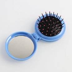 Mini peine portátil Juego de espejos Peine de pelo suave X (3 compras) Color aleatorio - Product Image 1