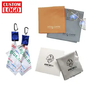 Super Soft Microfiber Sunglasses Cleaning Cloth With Logo Eyewear Accessories Cloth