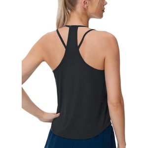 FOXA Débardeur dos nageur pour femme, léger, extensible, dos croisé, pour yoga, course à pied, sport - Product Image 1