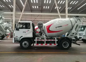 Marca XCMG, 4 metros cúbicos, camión mezclador de concreto diésel G04K, mezcladoras de concreto pequeñas con precio de motor YuChai
