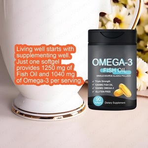 น้ำมัน<span class=keywords><strong>ปลา</strong></span><span class=keywords><strong>โอ</strong></span><span class=keywords><strong>เม</strong></span><span class=keywords><strong>ก้า</strong></span> <span class=keywords><strong>3</strong></span> ทริปเปิ้ล สเตร็งท์ ซอฟท์เจล 1250 มก. - น้ำมัน<span class=keywords><strong>ปลา</strong></span>ทะเลน้ำลึก EPA & DHA ความเข้มข้นสูงเพื่อสุขภาพหัวใจและหลอดเลือด - Product Image 5