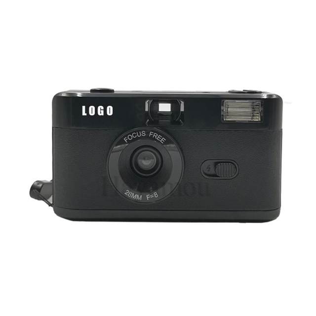 Custom OEM Logo 35 mm Reusable Flash Vintage Point Shoot 35mm Film Camera for Fuji Kodak Film